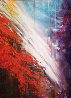 "Spring Light II", Bette Ridgeway, 90x68, Acrylic/Canvas, Fluid Contemporary Art