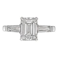 Betteridge 2.01 Carat Emerald-Cut Diamond Engagement Ring