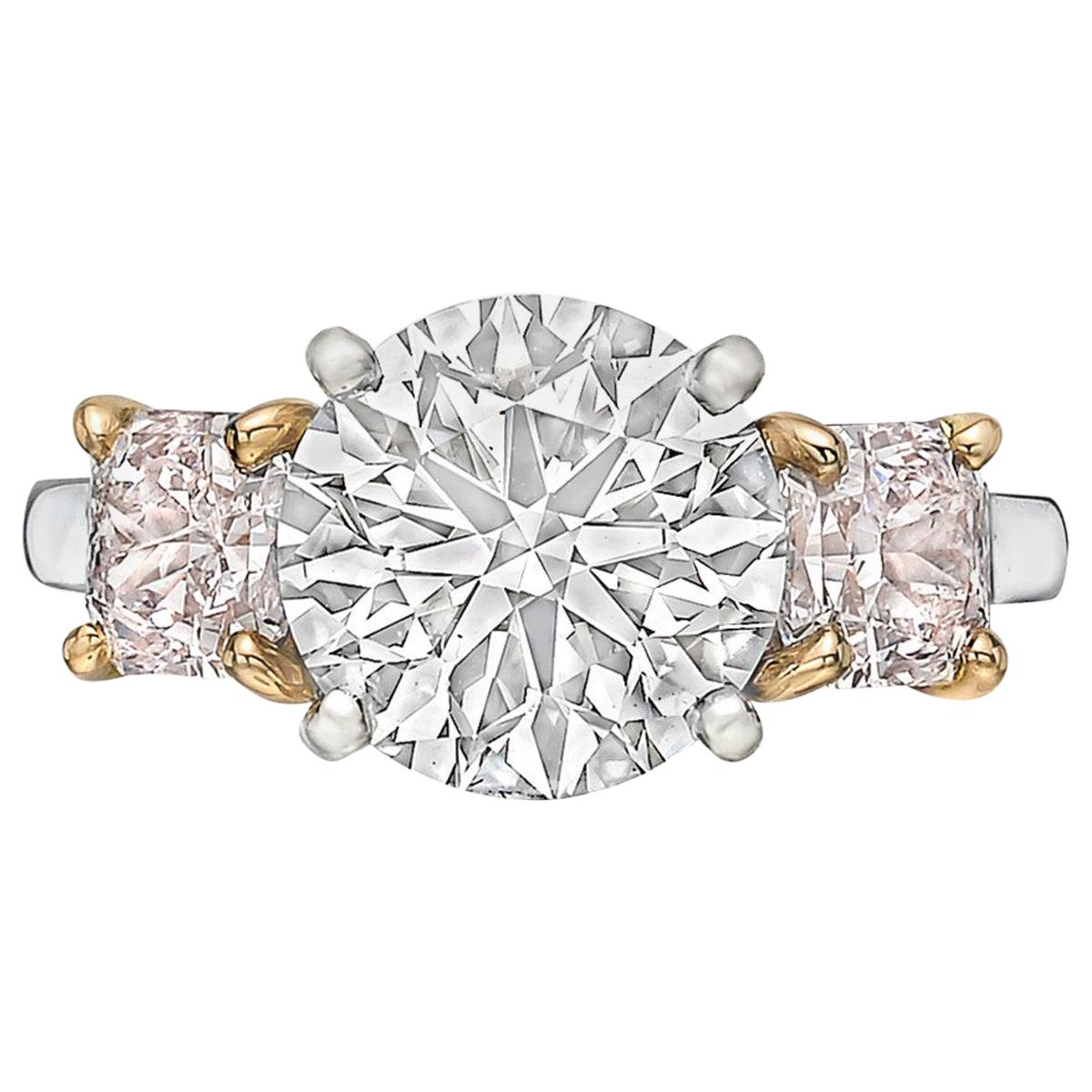 Betteridge 2.51 Carat Round Brilliant Diamond Engagement Ring