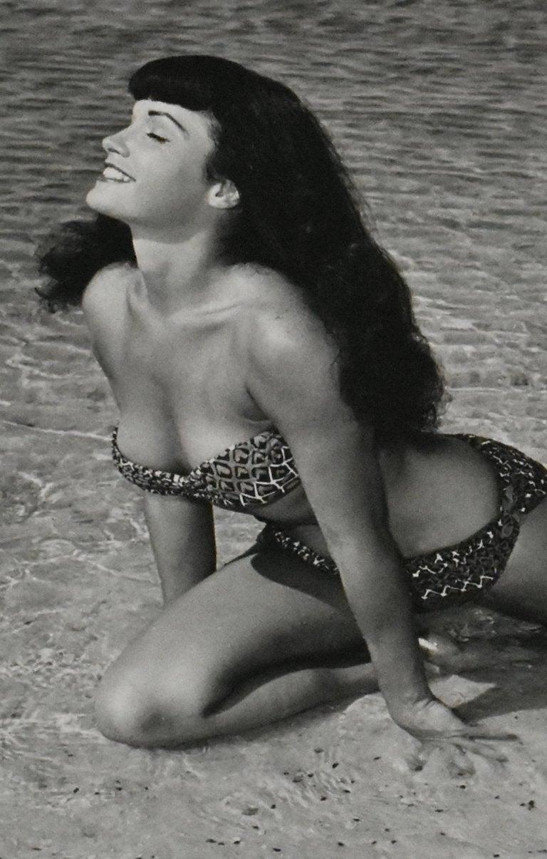 Other Bettie Page 'Kneeling in Surf', Key Biscayne, FL, 1954