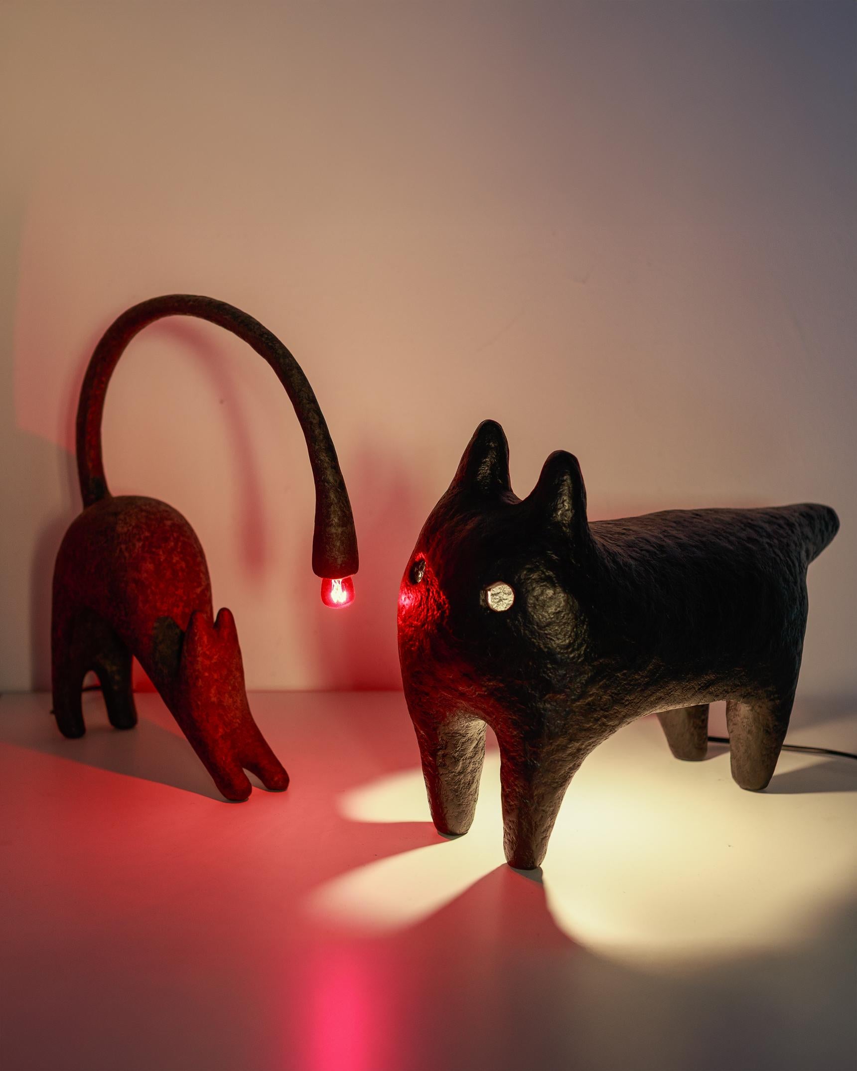 BETTINA Lampe à poser et lampadaire contemporaine, Design/One, Matériaux recyclés en vente 3