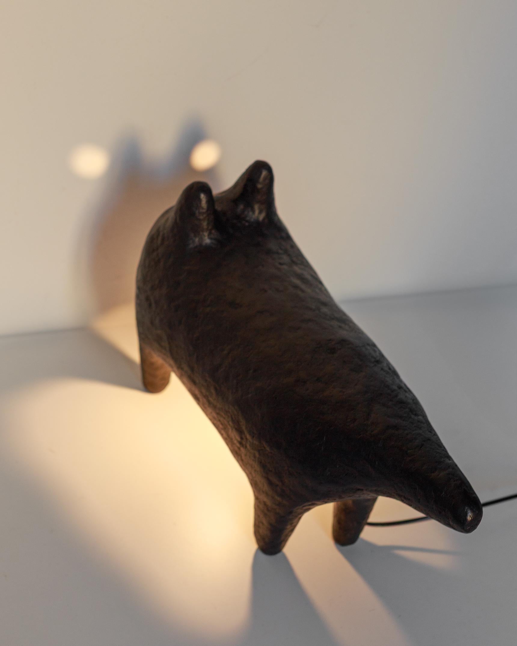 BETTINA Lampe à poser et lampadaire contemporaine, Design/One, Matériaux recyclés en vente 1