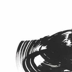 The Black Dress 14 - Ink Drawing Dress Dancer Figurative Abstract Painting