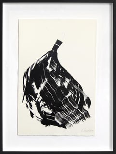 Black Beauty 12 - Minimalist Figurative Original Ink Painting on Paper