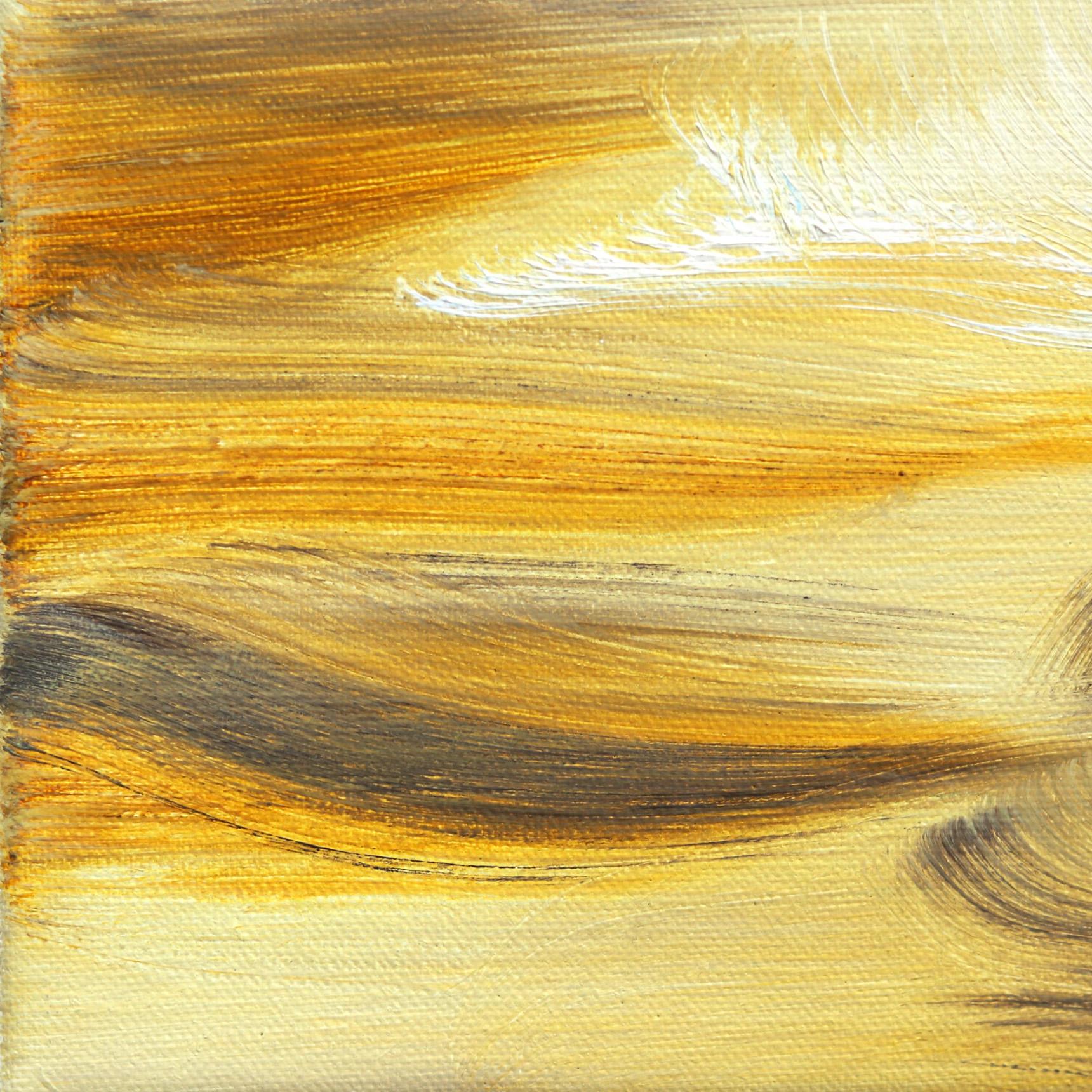 Reflejo III - Paisaje original Océano Paisaje marino Azul Cielo marino Arte de playa en venta 3