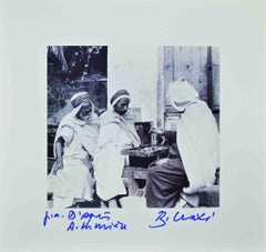 Arab Game - Photolithograph by Bettino Craxi - 1990s