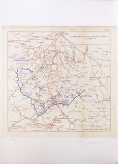 The Status of Forces Opposed in Tunisia- Photolithograph by Bettino Craxi - 1997