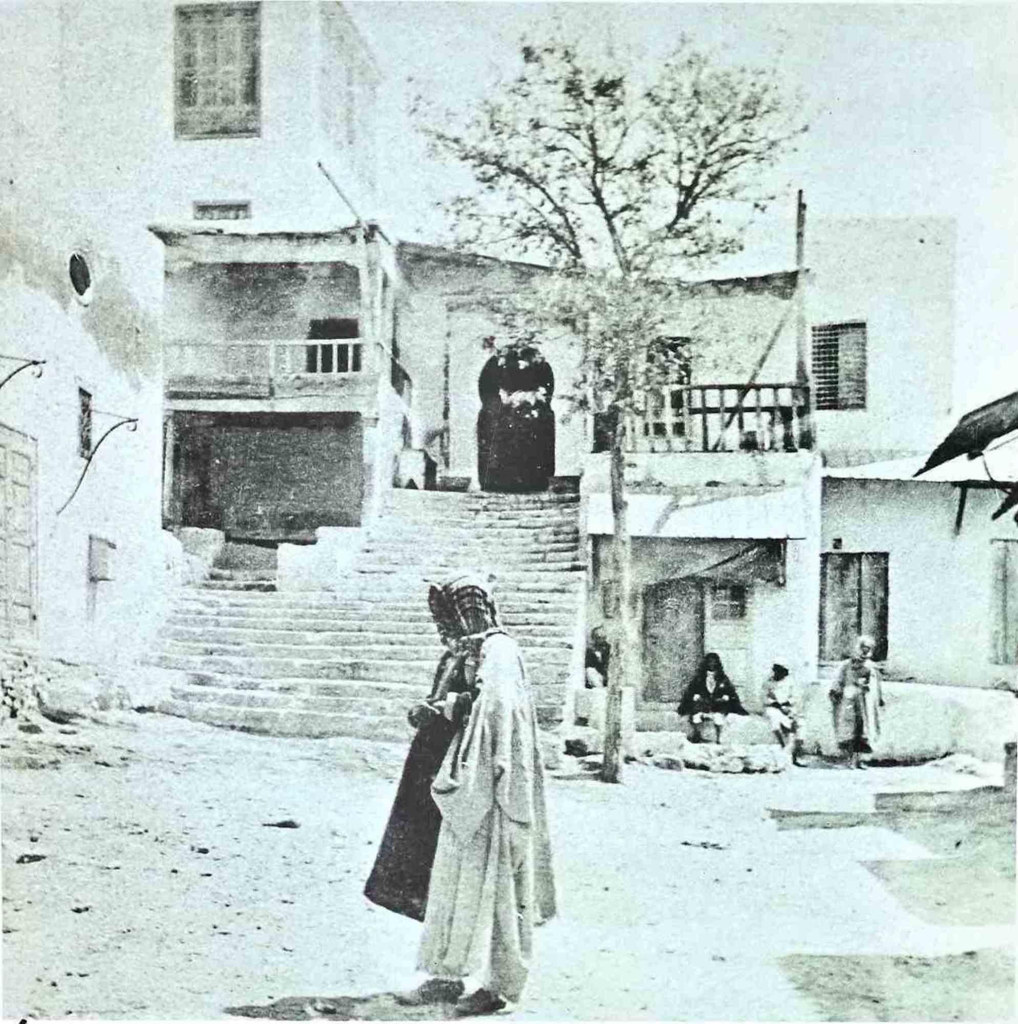 View Tunisian - Photolithographe de Bettino Craxi - années 1990