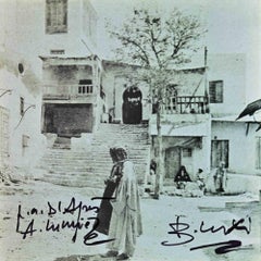 Tunisian View - Original Photolithograph by Bettino Craxi - 1990s