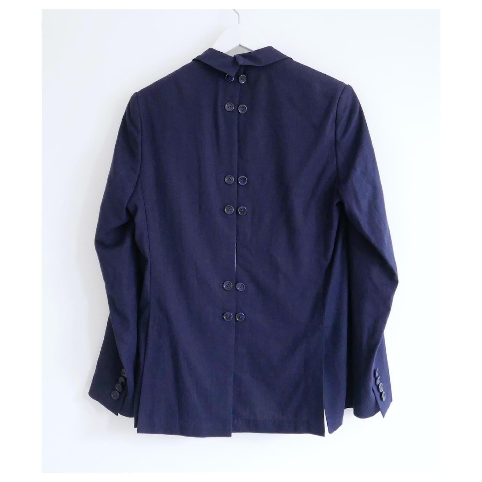 Giacca in lino Bettter x Rika Studio Navy In condizioni Nuovo in vendita a London, GB