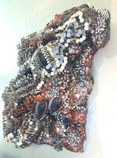 Body Of Mind, Metal Sculpture, Installation, Original Handmade, Ready to Hang