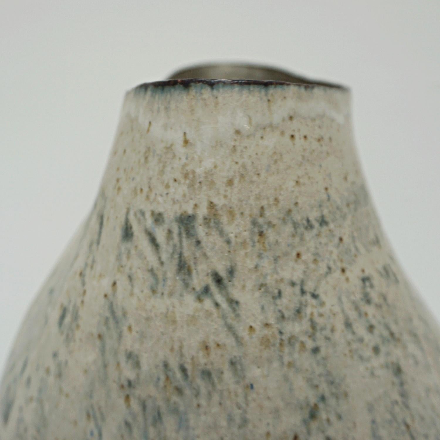 Betty Blandino Coiled Stoneware Pot Circa 1980 6