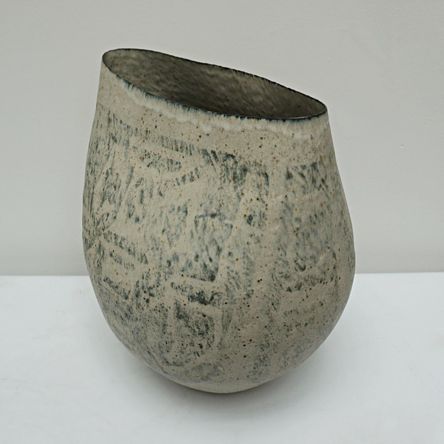 Betty Blandino Coiled Stoneware Pot Circa 1980 9