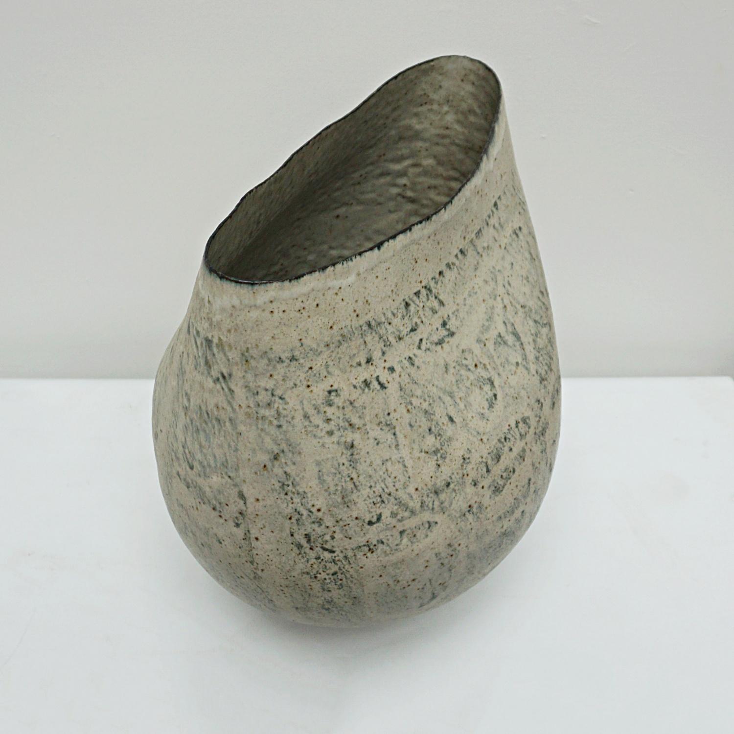 Betty Blandino Coiled Stoneware Pot Circa 1980 3
