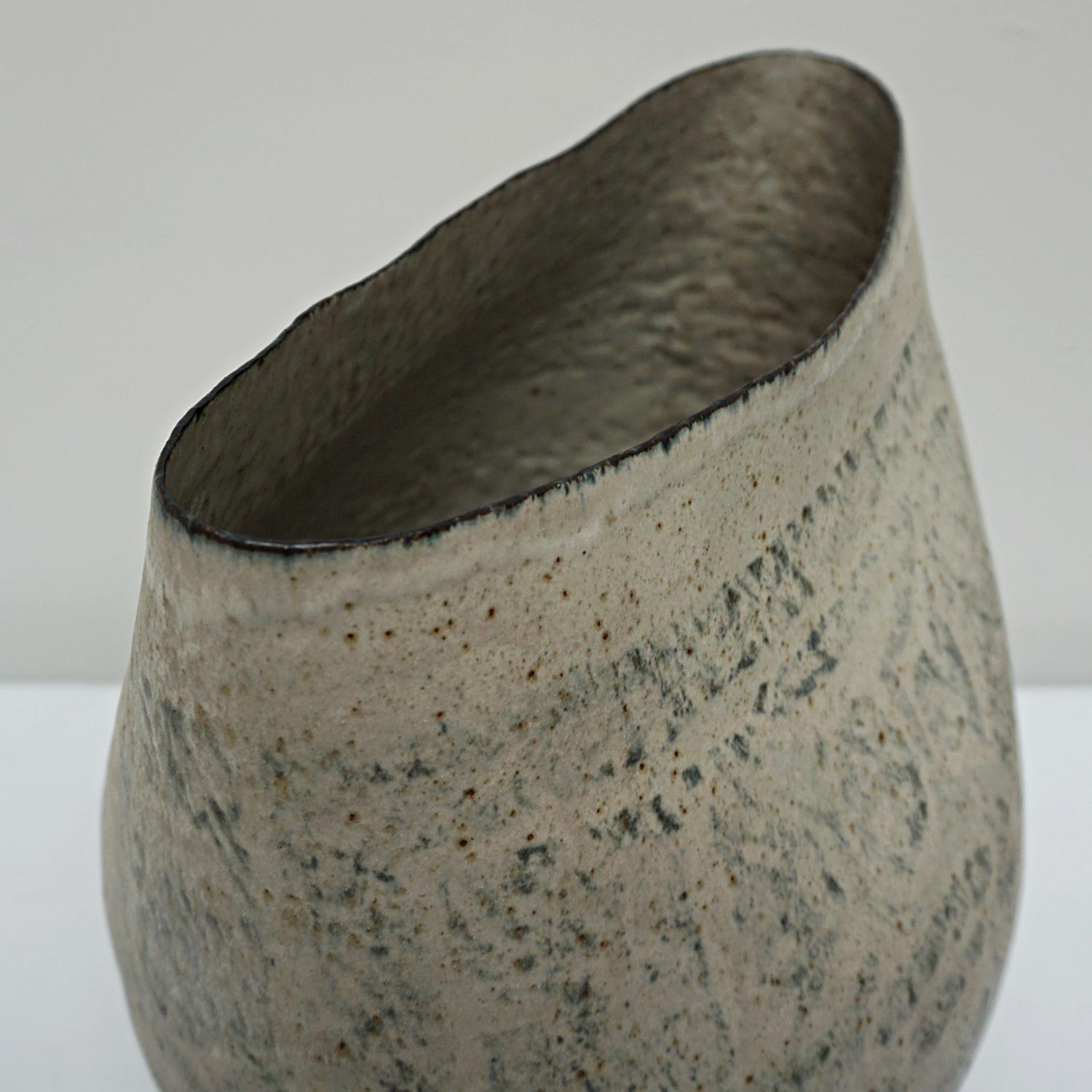 Betty Blandino Coiled Stoneware Pot Circa 1980 4