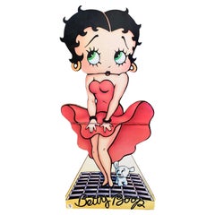 Vintage Betty Boop Silhouette, from a Traveling Cinema, 1980-1997