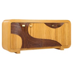 Credenza de ratán de mediados de siglo Betty Cobonpue