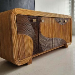 Betty Cobonpue Rattan Credenza