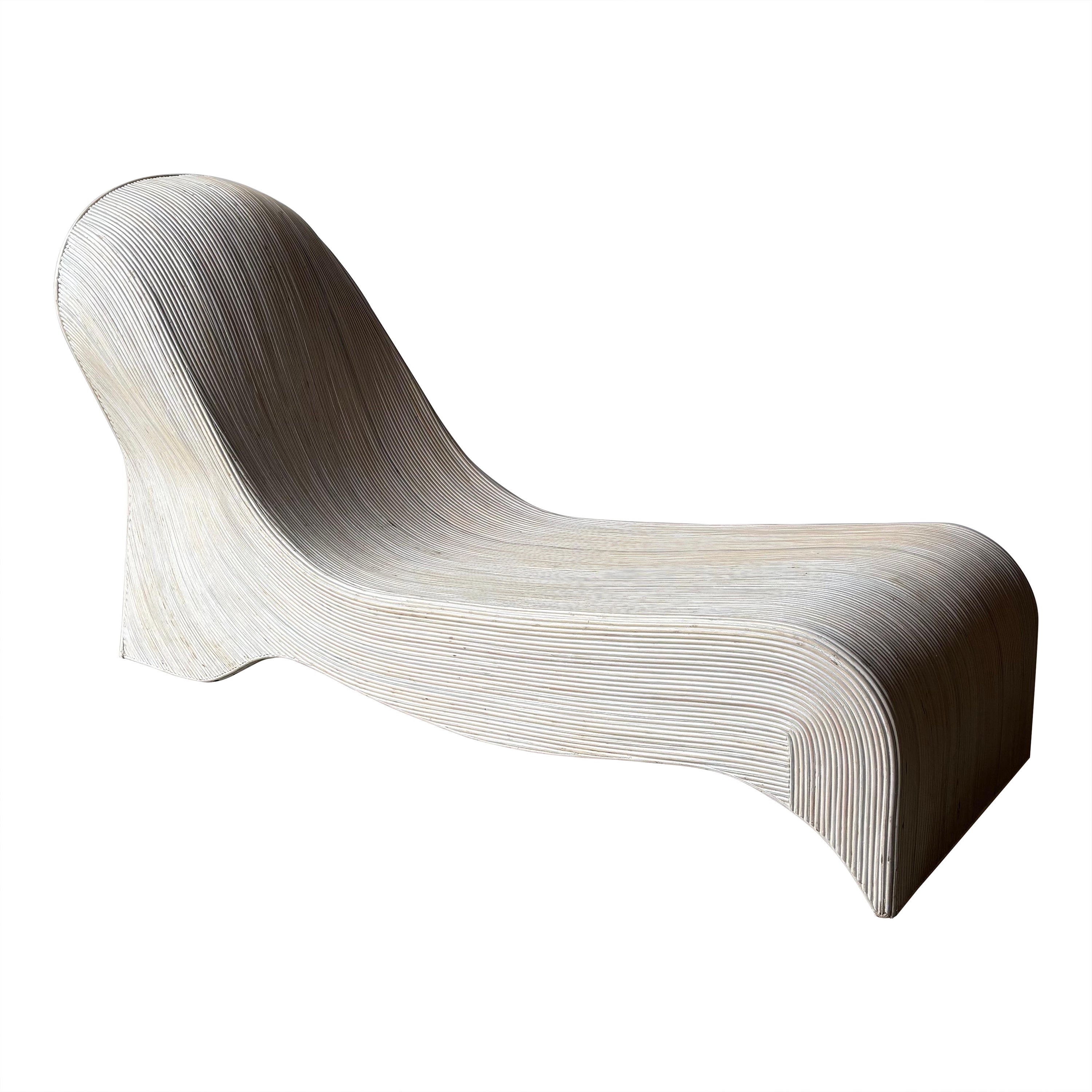 Betty Cobonpue Style Chaise Lounge