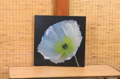 Betty Edge, « Poupée bleu métallique » imprimée à fleurs