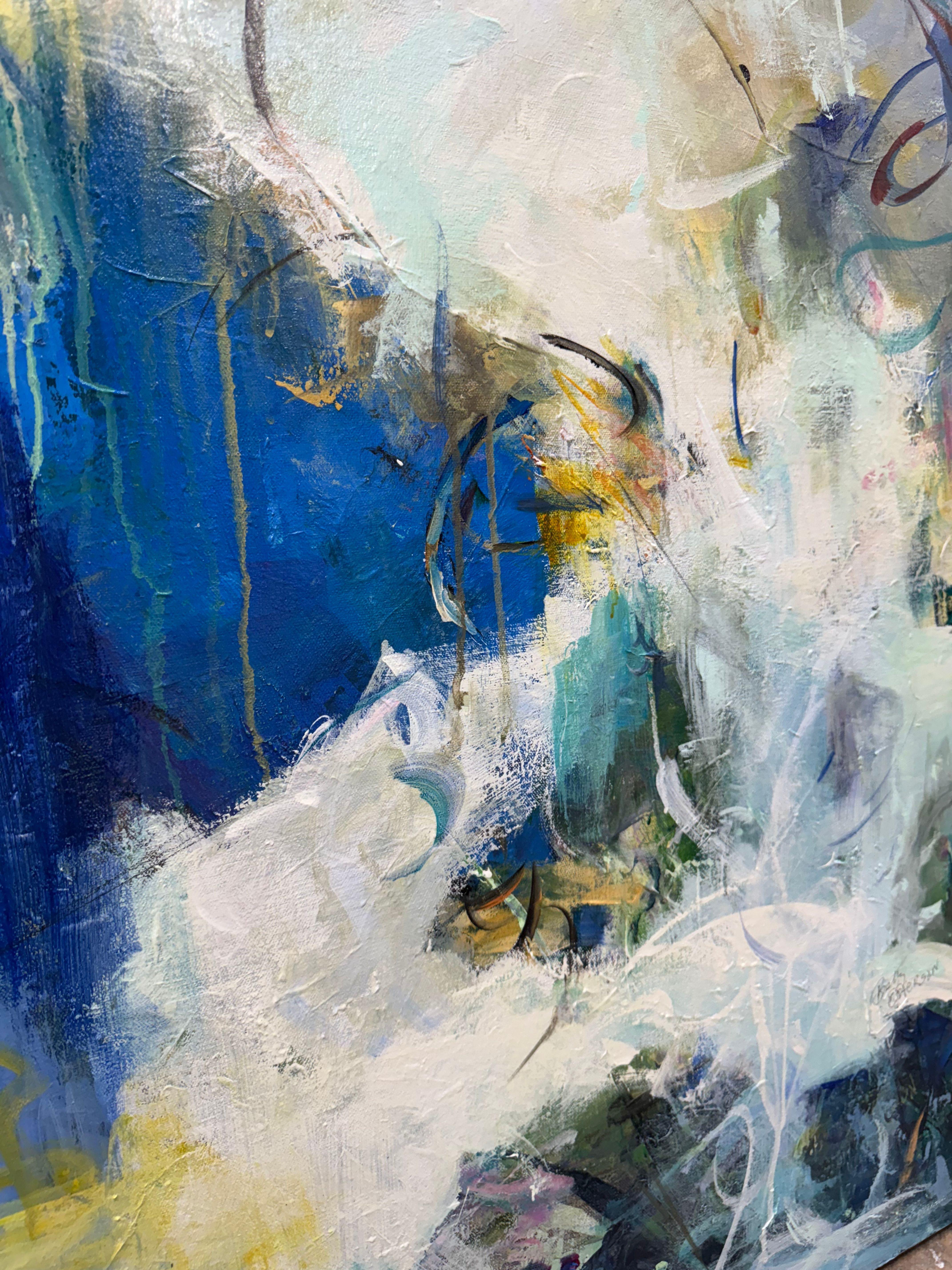 Aparición de las Emociones - Painting Impresionista abstracto de Betty Efferson