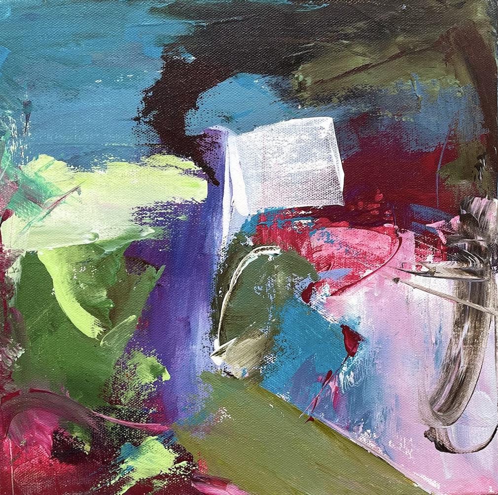 Betty Efferson Abstract Painting – Freiheit Serie #5