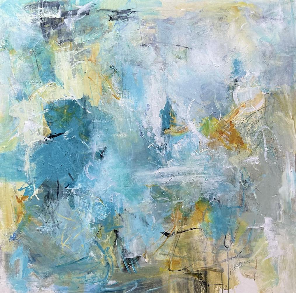 Abstract Painting de Betty Efferson - Meditando