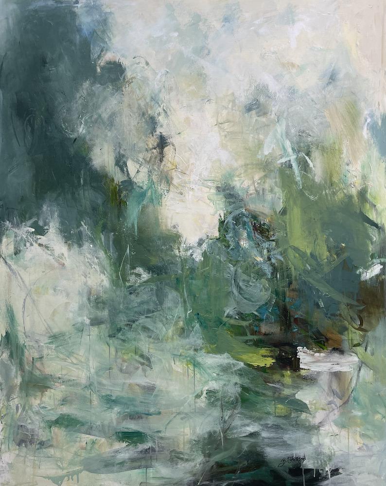 Abstract Painting di Betty Efferson - Acque in movimento