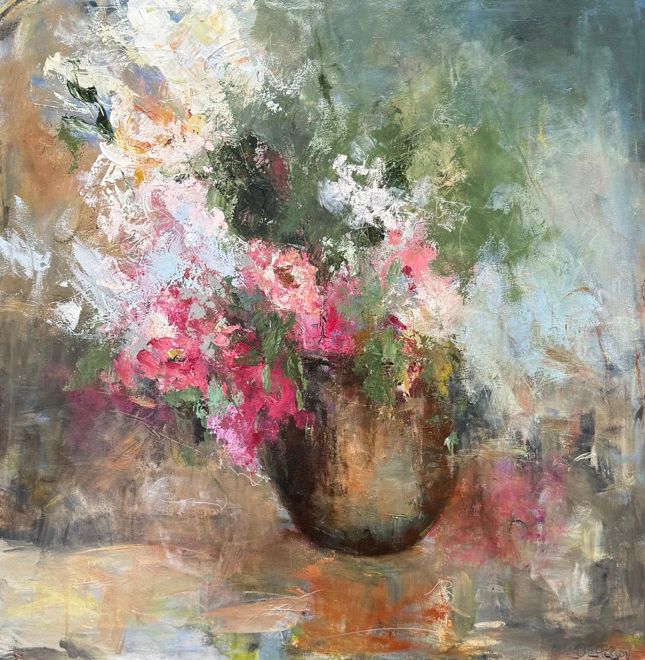 Off Balanced - Painting by Betty Efferson