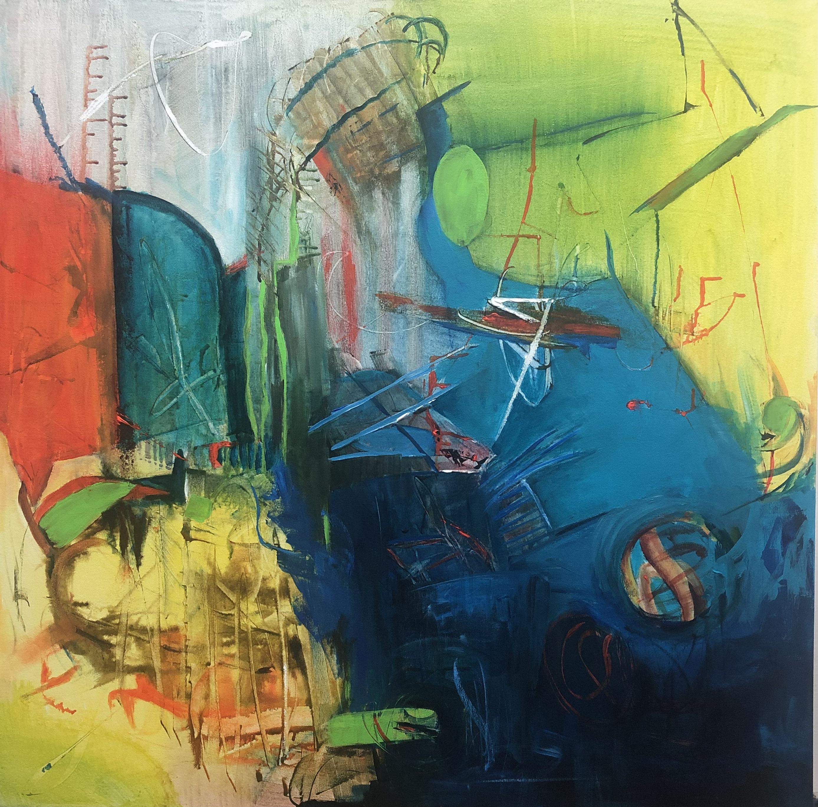 Abstract Painting di Betty Efferson - A Space