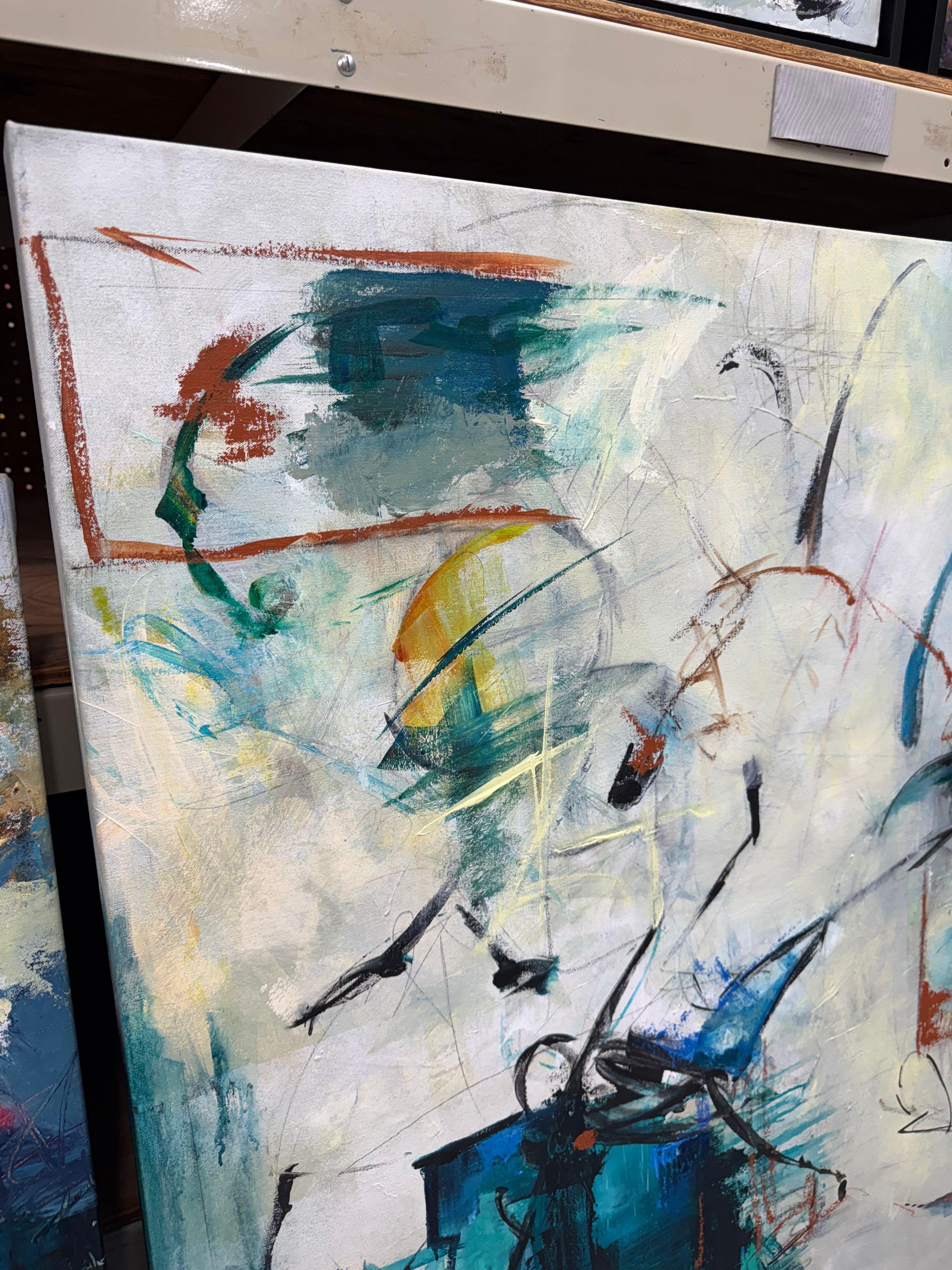 Stella cadente - Painting Impressionismo astratto di Betty Efferson