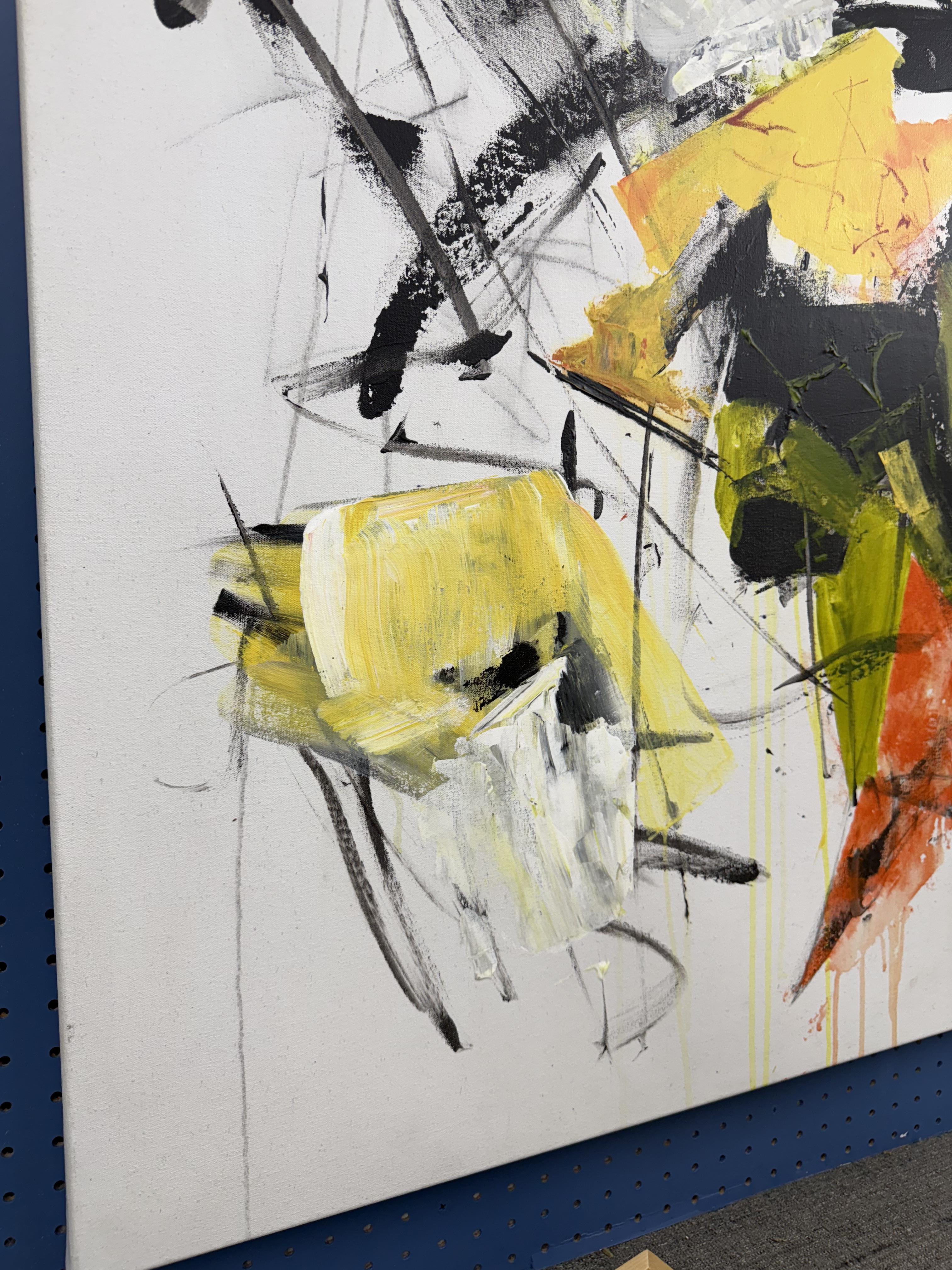 Rodaja de naranja - Painting Expresionismo abstracto de Betty Efferson