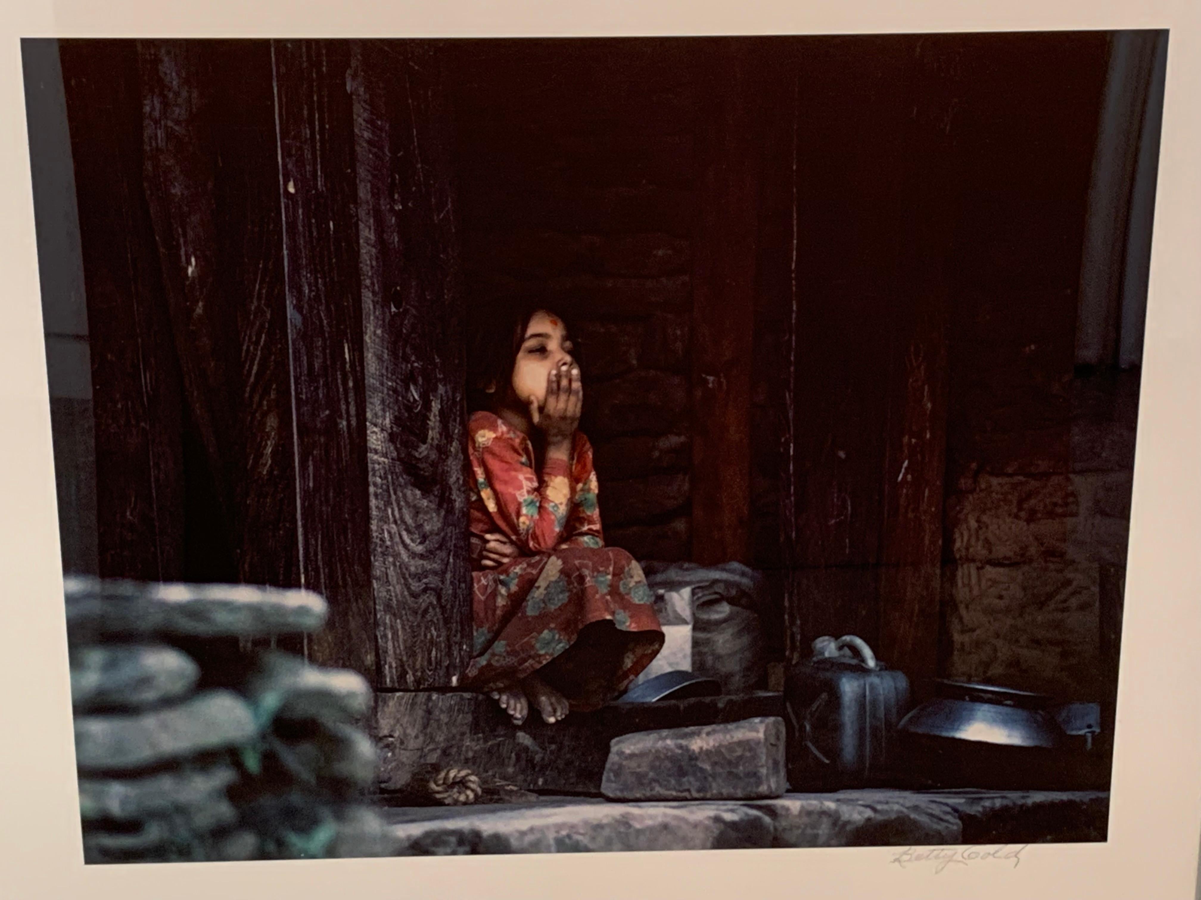 Betty Gold Color Photograph - V.O.W. Nepal I (1986)