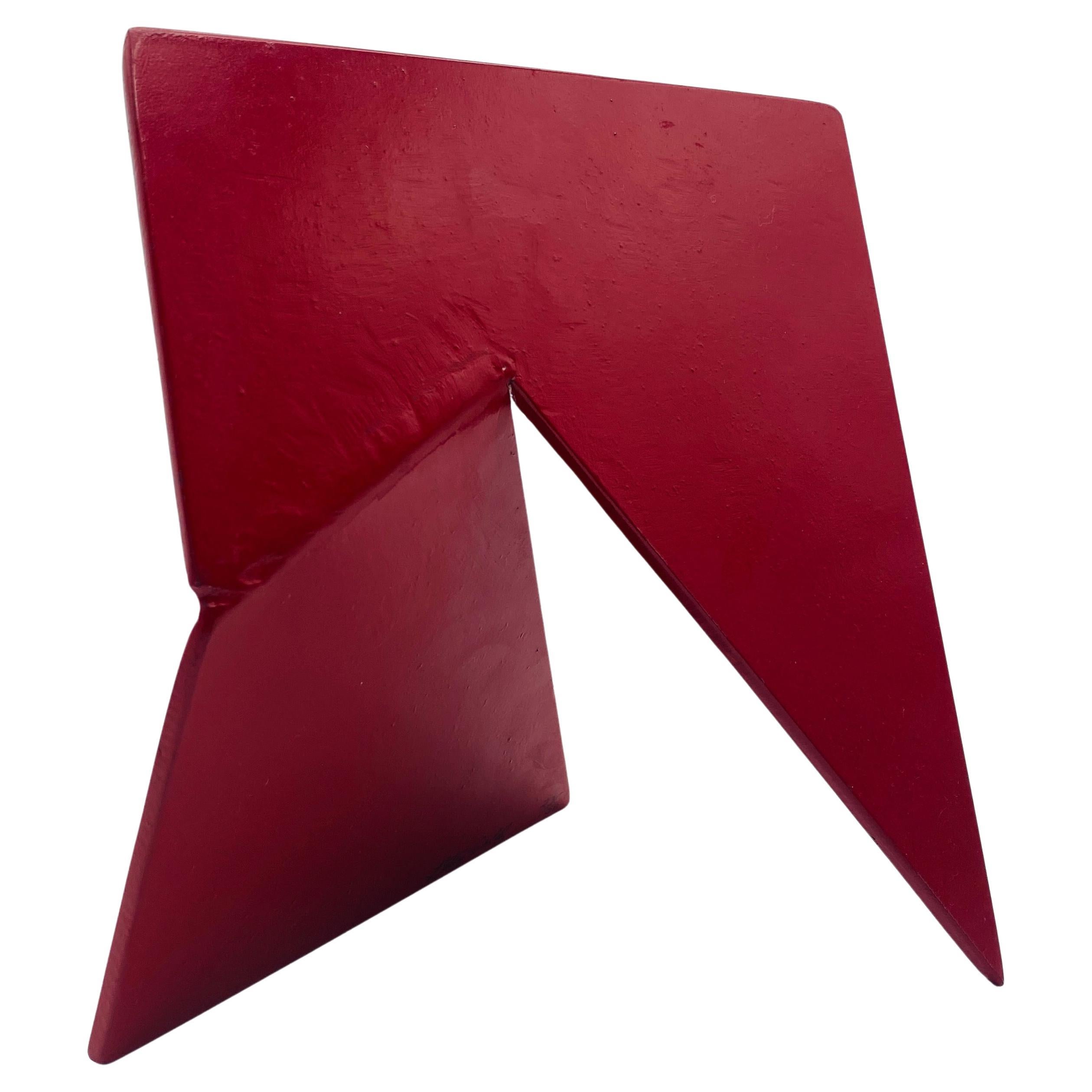Betty Gold Abstract Geometric Metal Sculpture Signed and Numbered