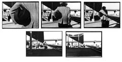 Arrival or Departure Photographic Series (After Hitchcock) by Betty Hahn