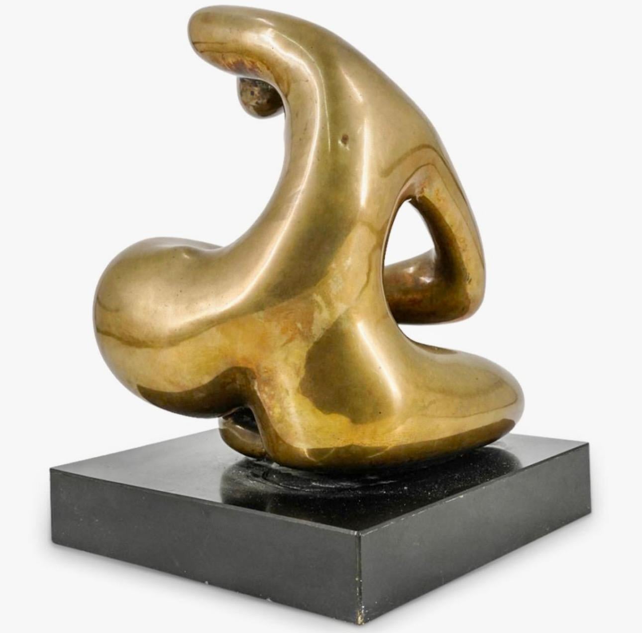 Modern Bronze Figure - Sculpture by Betty Jacob