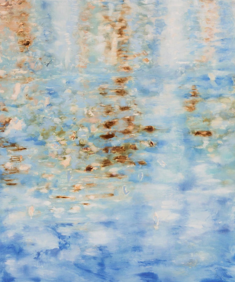 Betty Jo Costanzo Crab Cove No 8 Oil On Panel Abstract