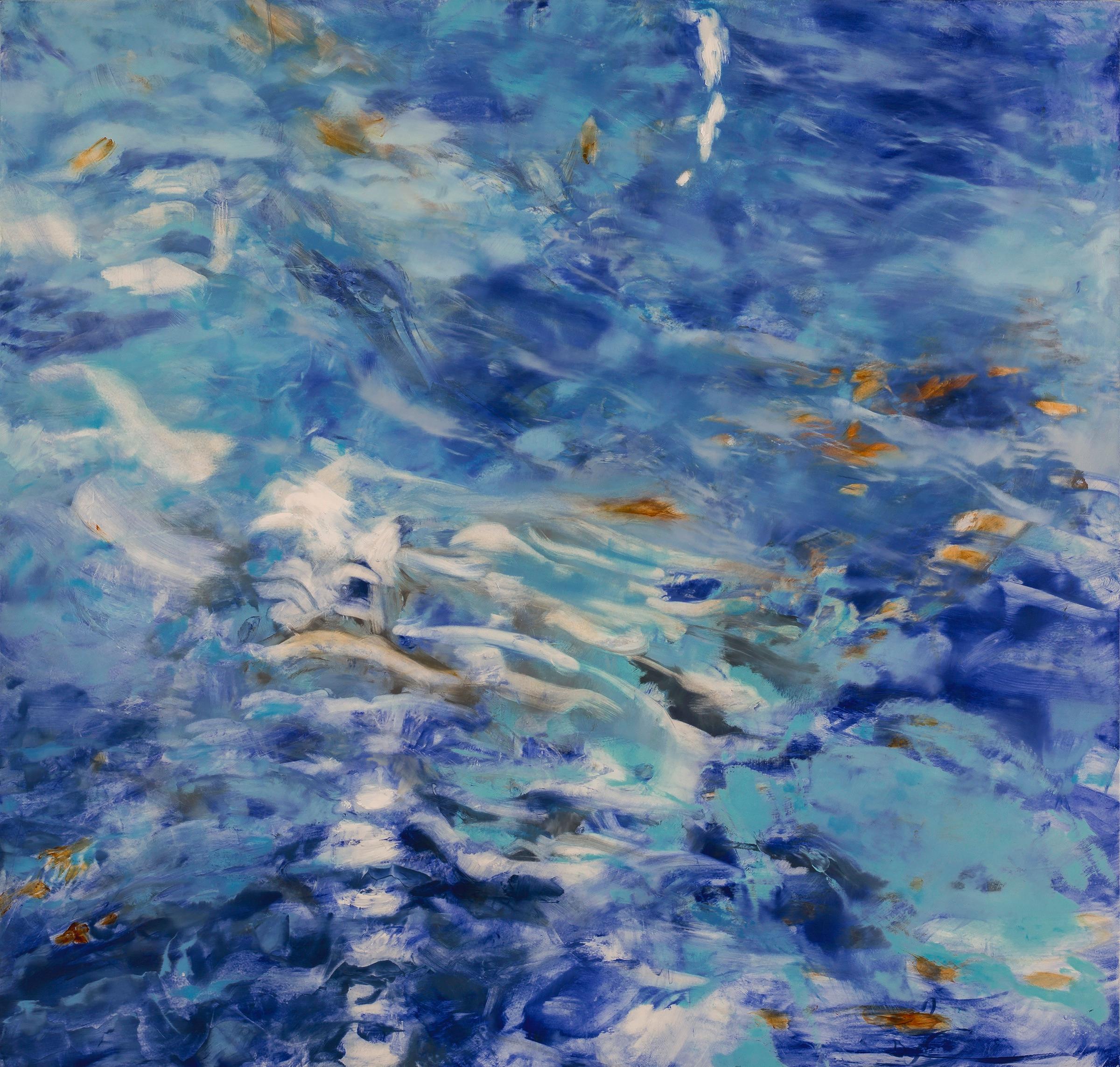 Living Oceans Maui No. 1 / abstract expressionism ocean scene