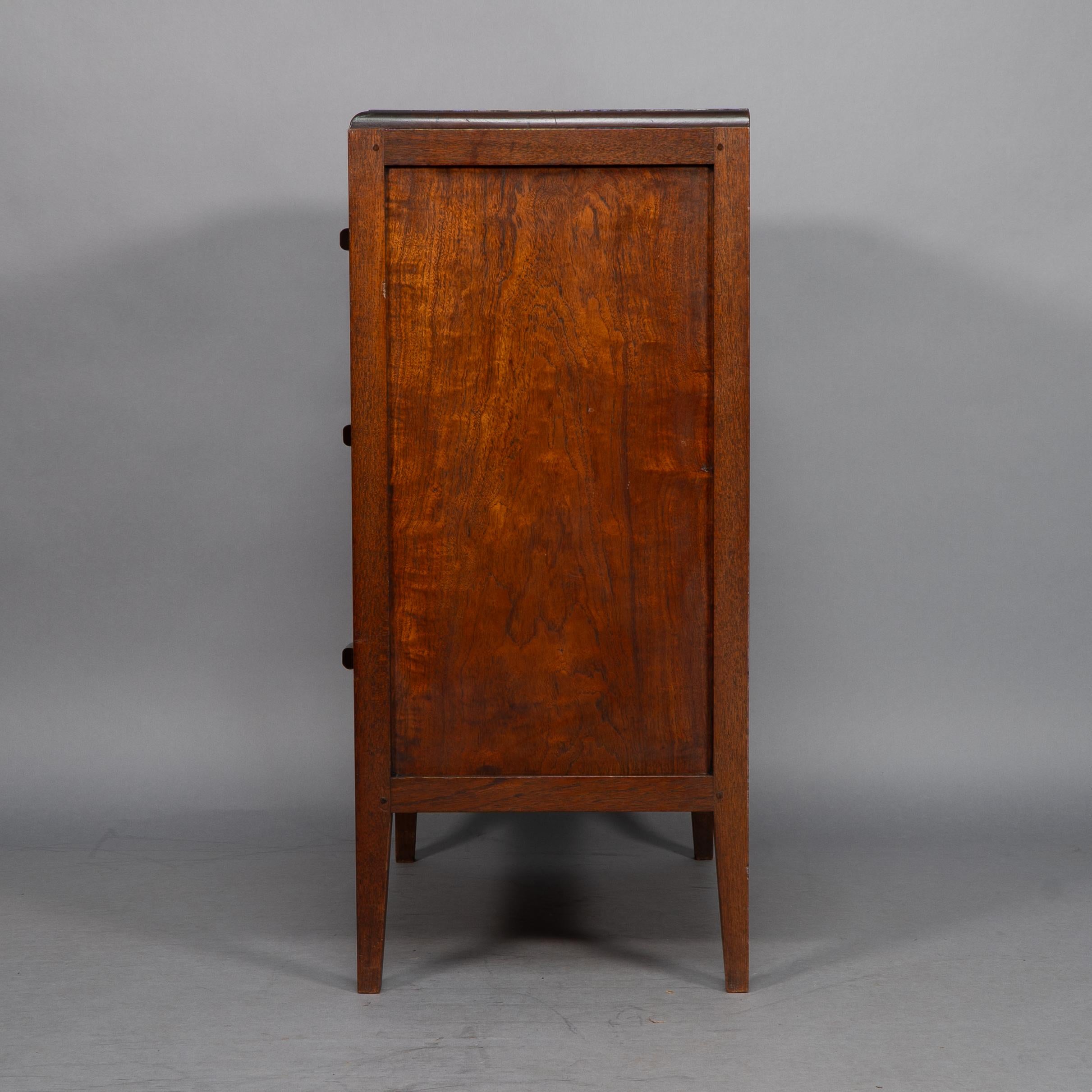 Betty Joel Attri Arts & Crafts Oak Tallboy and Matching Petite Chest of Drawers For Sale 5