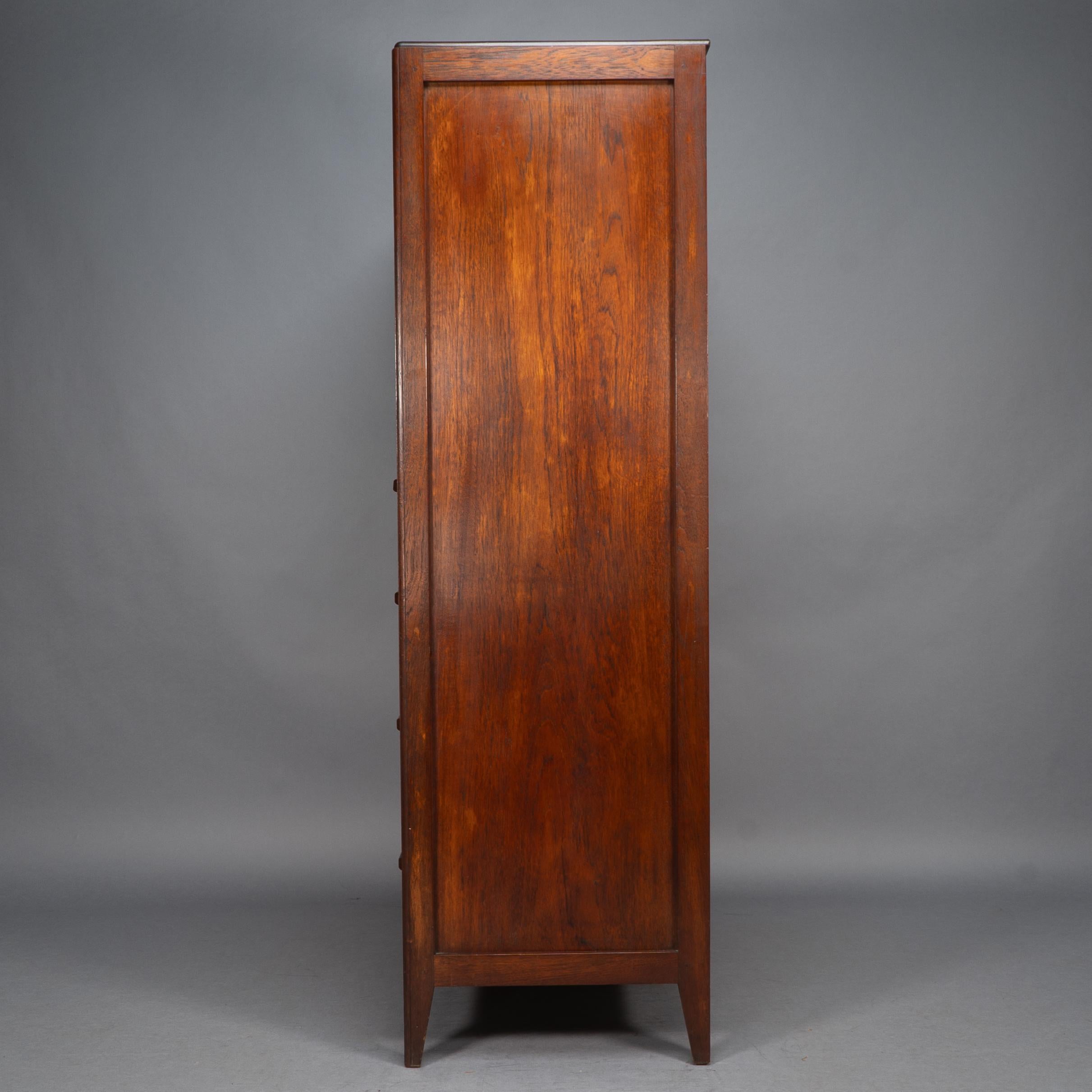 arts and crafts chest of drawers