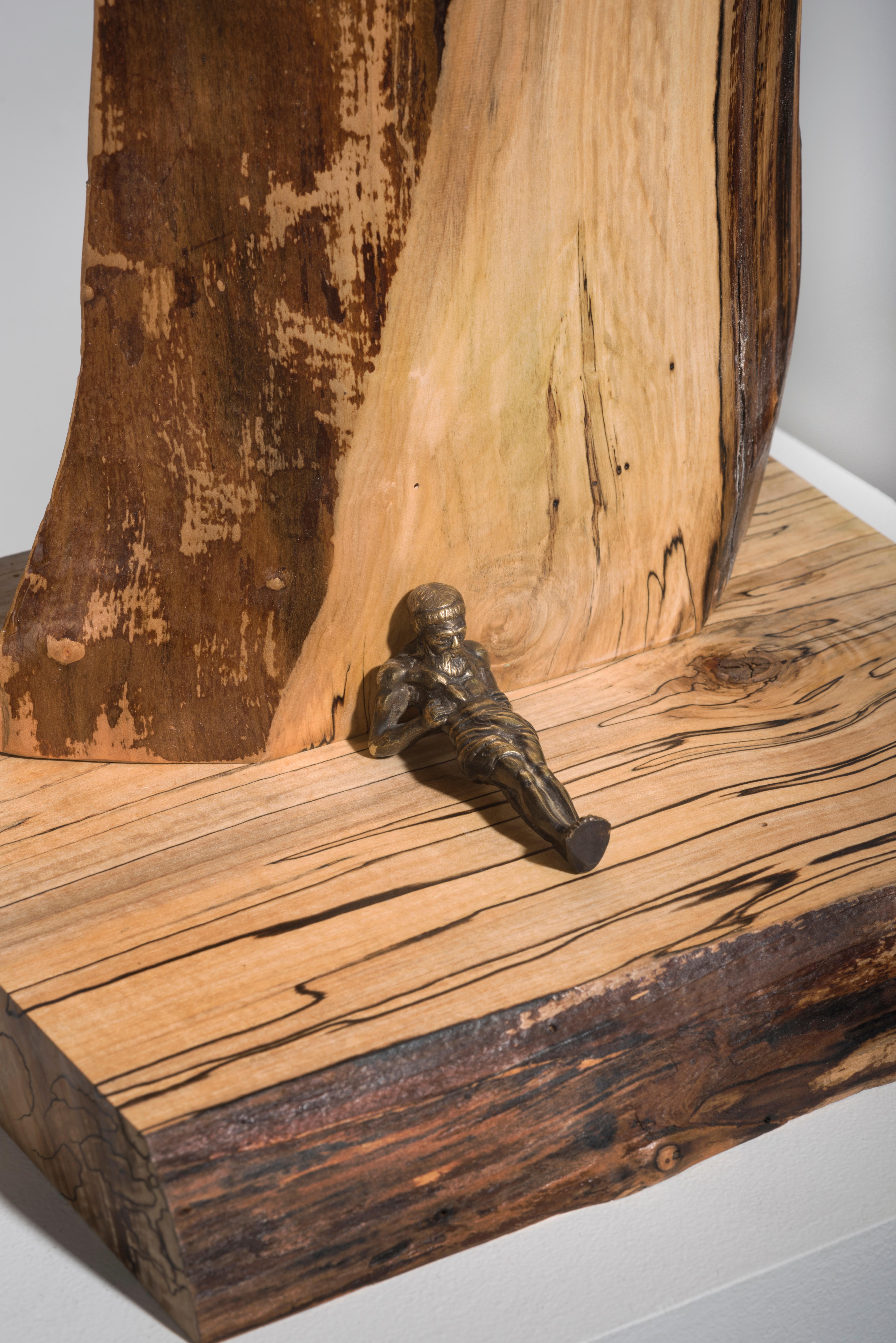 abstract wood sculptures