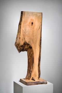 Minimal Abstract wood Sculpture: 'Repose'