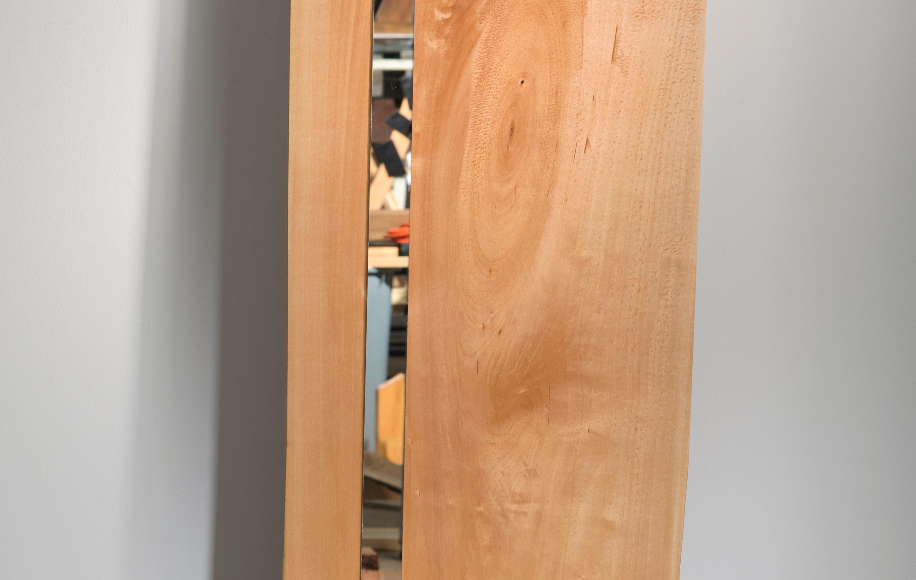 Minimal wood sculpture: 'Revelation' - Contemporary Sculpture by Betty McGeehan