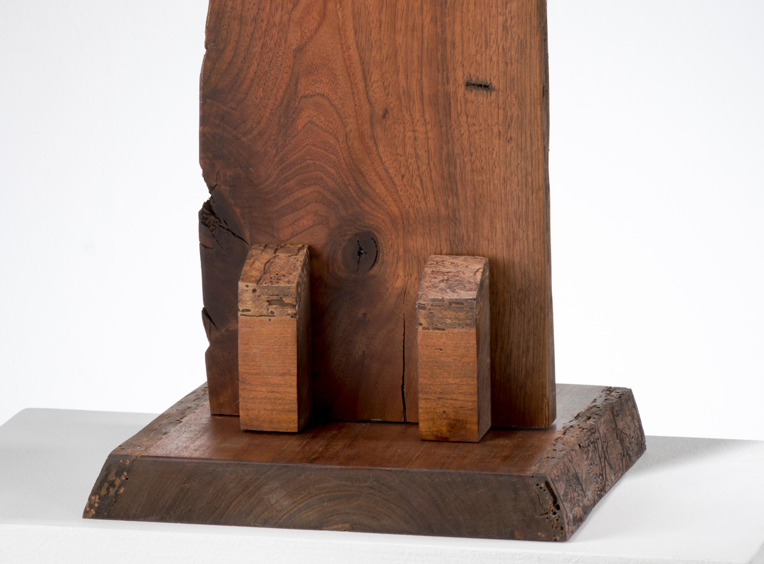 Wood minimal sculpture: 'Repunzel' - Contemporary Sculpture by Betty McGeehan