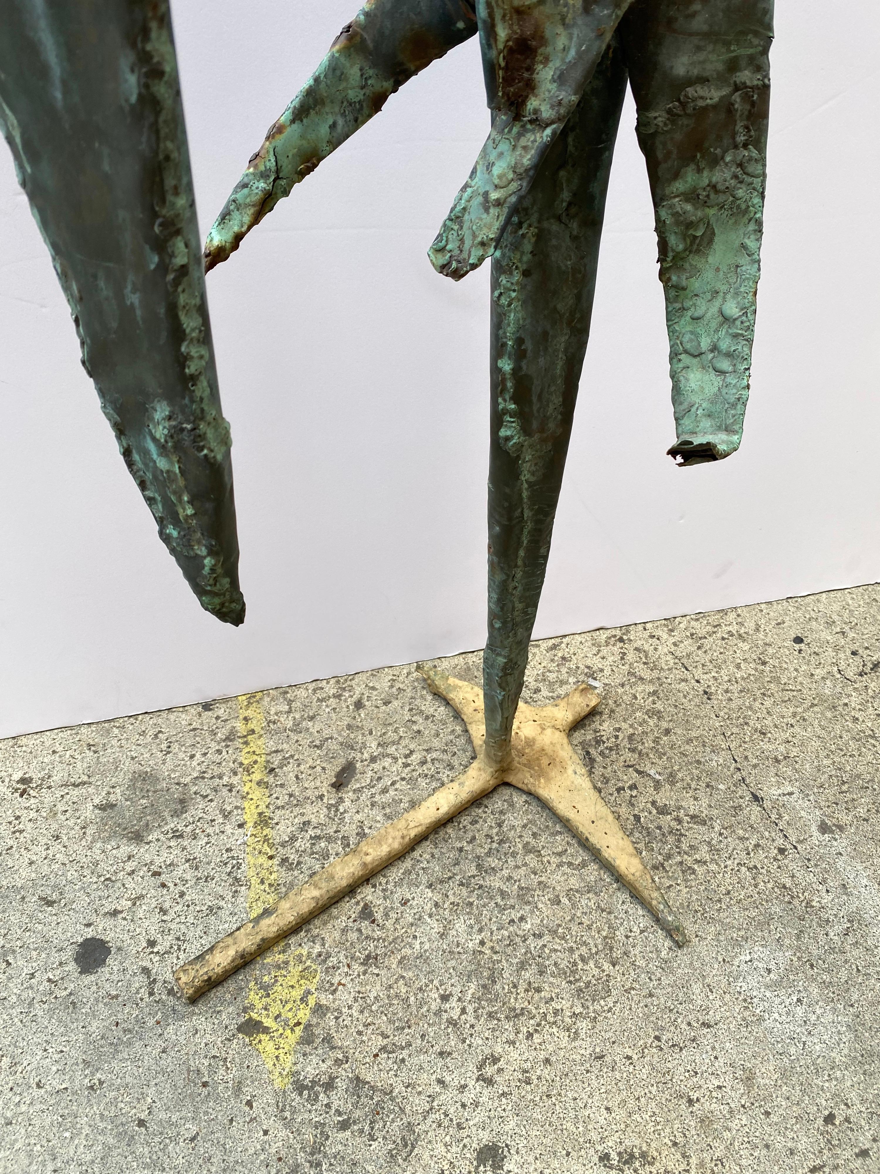 Betty Miller Brutalist Sculpture 1958 In Good Condition For Sale In Philadelphia, PA