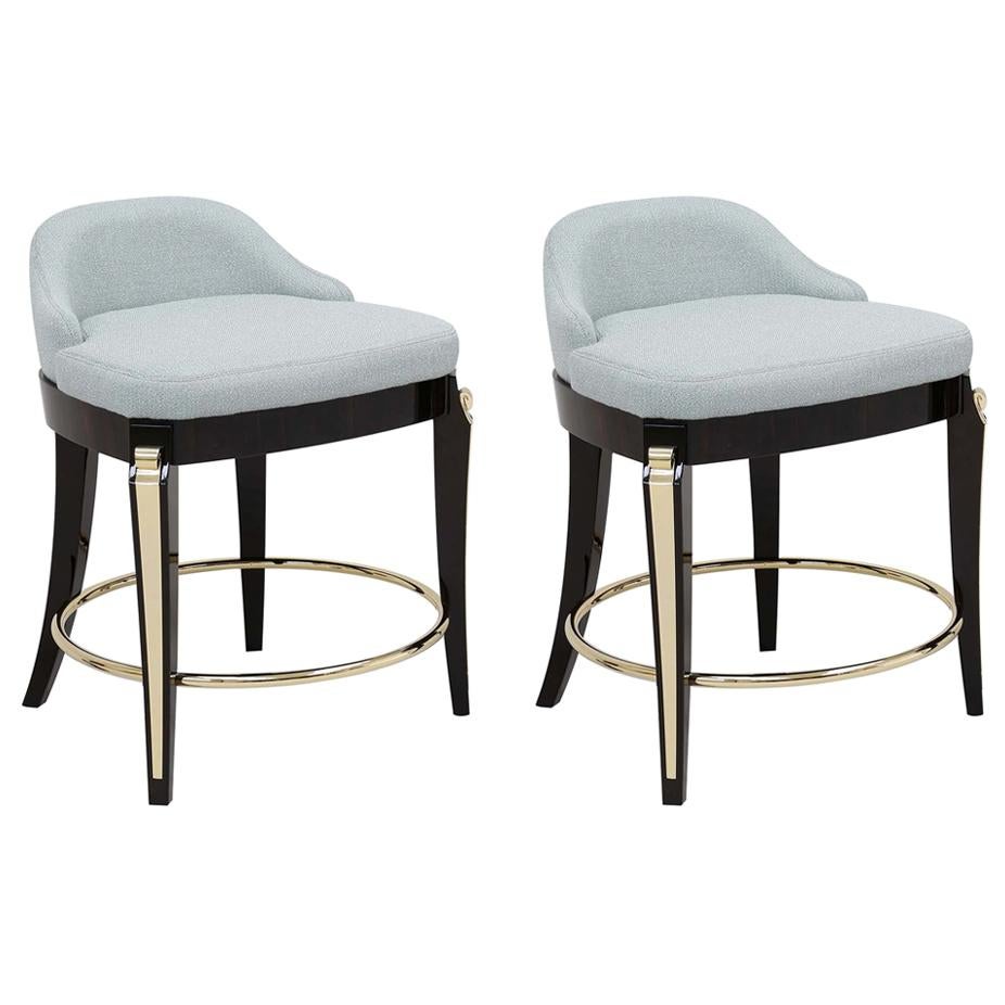 Betty Set of 2 Bar Chairs For Sale