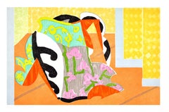 Vintage Kimono Still Life Vase by Betty Woodman (INV# NP3630)