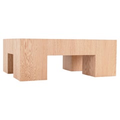 Betu Coffee Table, Mondo Small Oak Table, Natural Oak Veneer