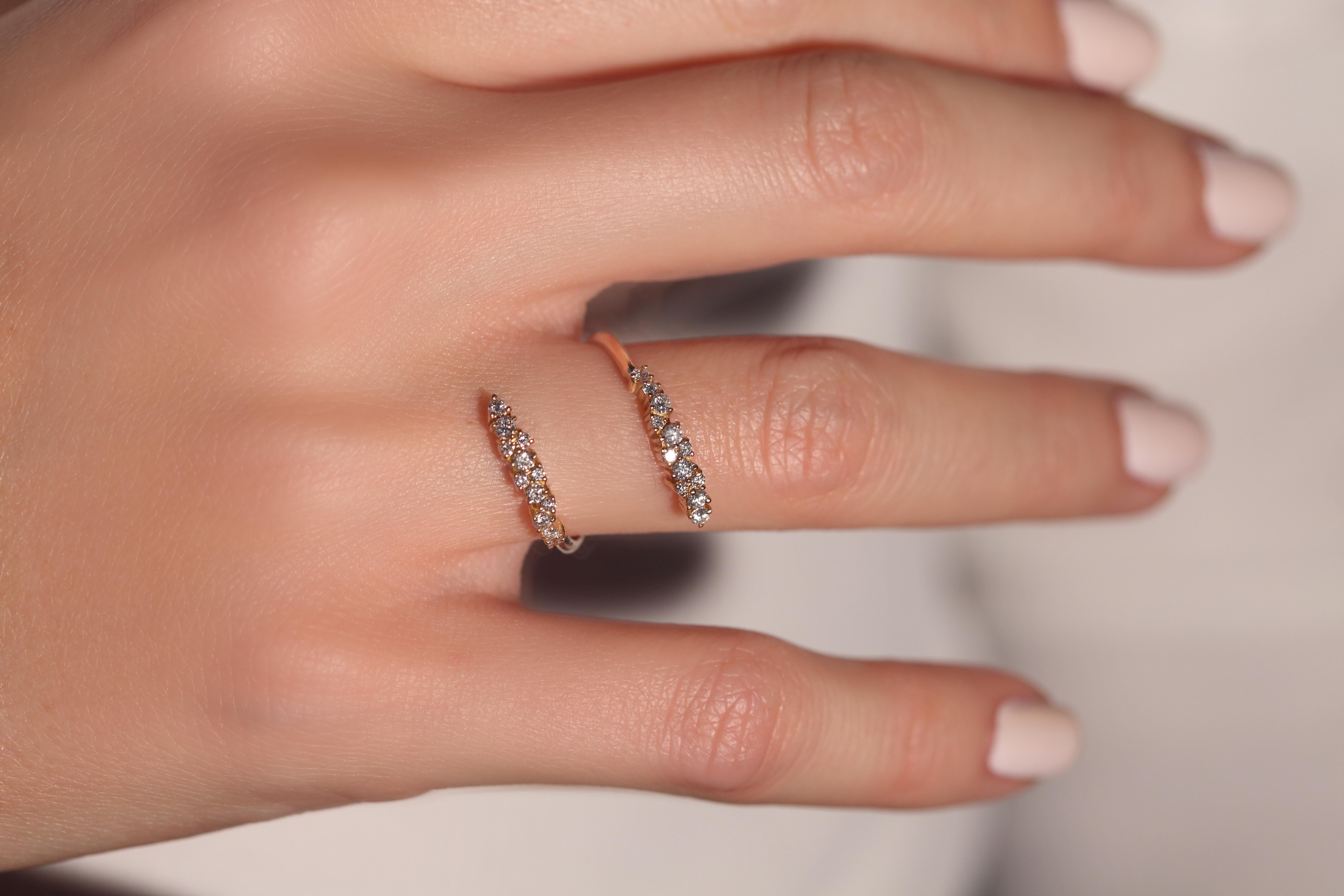 For Sale:  Between Diamonds Ring by Joanna Achkar  5