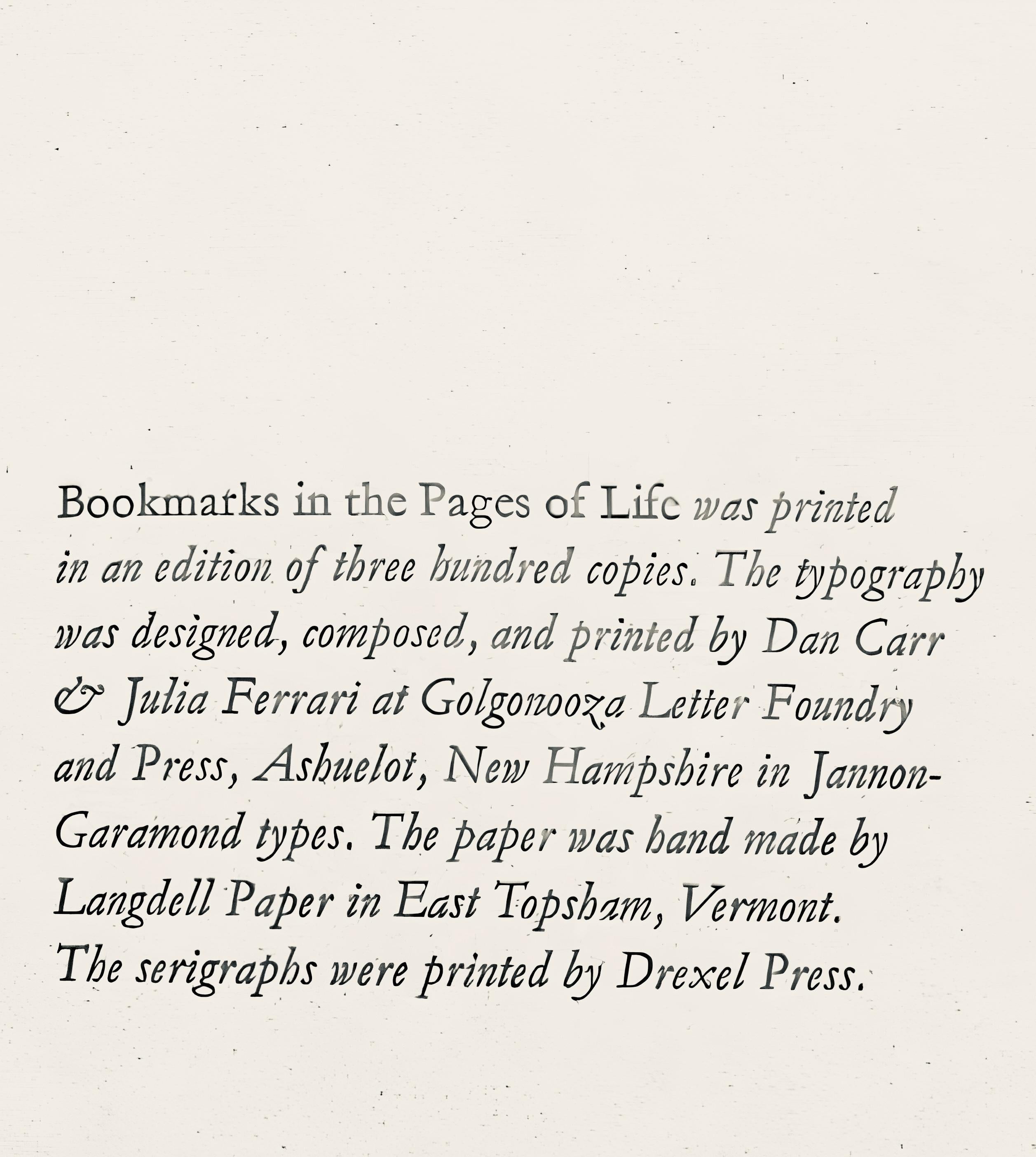 High John De Conquer, Bookmarks in the Pages of Life For Sale 4